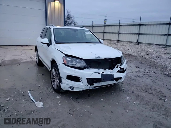 2012 Volkswagen Touareg Exec with VIN WVGEF9BP5CD007456, listed as a Copart auction lot 85225874 with Not Provided miles and Non Repairable. Bid and sale history available at DreamBid. Image 11.
