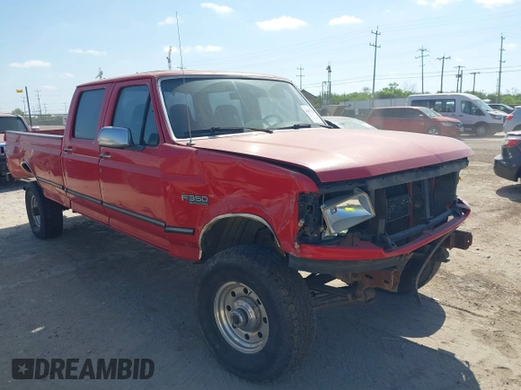 1997 Ford F-350 z VIN 1FTJW36G5VEC23170, wystawiony jako IAAI lot #42013727 z przebiegiem 318 411 mil mil oraz . Historia ofert i sprzedaży dostępna na DreamBid. Obrazek 6.