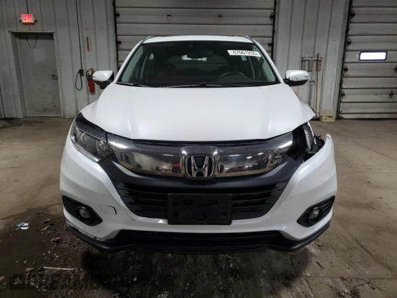 2019 Honda HR-V EX-L with VIN 3CZRU6H77KM730160, listed as a Copart auction lot 47661255 with 22,413 mi miles and Salvage Title. Bid and sale history available at carsss.com. Image 5.
