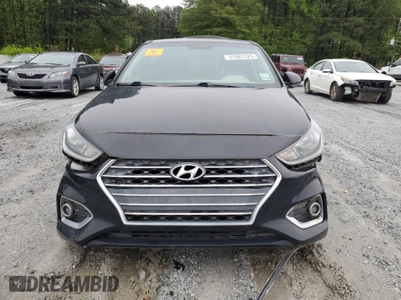 2019 Hyundai Accent SE with VIN 3KPC24A37KE074193, listed as a Copart auction lot 51987325 with 137,049 mi miles and Clean Title. Bid and sale history available at carsss.com. Image 5.