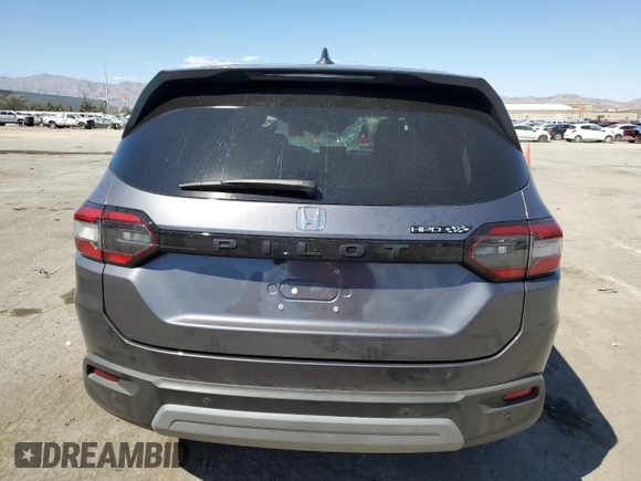 2023 Honda Pilot EX-L 8 Passenger with VIN 5FNYG2H42PB013197, listed as a Copart auction lot 69126264 with 19,243 mi miles and Salvage Title. Bid and sale history available at carsss.com. Image 6.