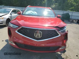 2022 Acura MDX w/Advance Package with VIN 5J8YE1H89NL022350, listed as a Copart auction lot 63437354 with 22,895 mi miles and Salvage Title. Bid and sale history available at carsss.com. Image 5.