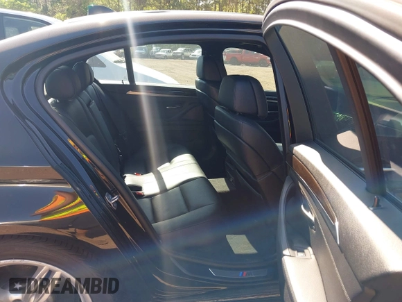 2013 BMW 5 Series 550i with VIN WBAFR9C50DDX81156, listed as a IAAI auction lot 42015608 with 99,962 mi miles and . Bid and sale history available at carsss.com. Image 8.