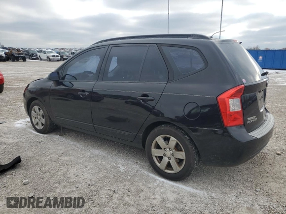 2008 Kia Rondo LX with VIN KNAFG525587165070, listed as a Copart auction lot 82879854 with 183,913 mi miles and Salvage Title. Bid and sale history available at carsss.com. Image 2.