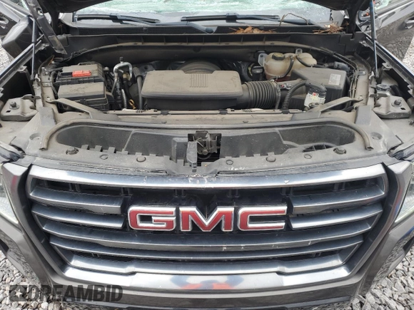 2021 GMC Yukon AT4 with VIN 1GKS2CKD8MR299277, listed as a Copart auction lot 47027565 with 54,806 mi miles and Salvage Title. Bid and sale history available at carsss.com. Image 12.