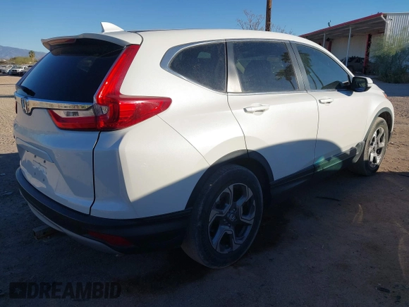 2019 Honda CR-V EX with VIN 5J6RW1H55KA037015, listed as a IAAI auction lot 41034642 with 38,534 mi miles and . Bid and sale history available at DreamBid. Image 4.