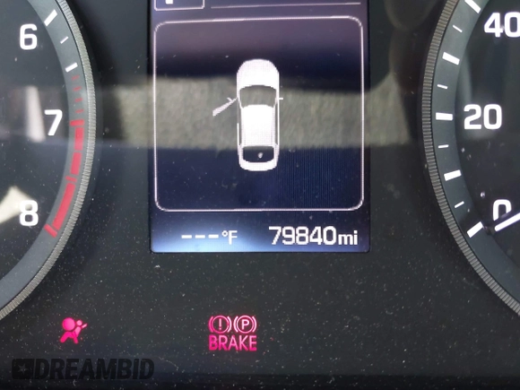 2015 Hyundai Sonata 2.4L Sport with VIN 5NPE34AF7FH250547, listed as a IAAI auction lot 42033370 with 79,840 mi miles. Bid and sale history available at carsss.com. Image 16.