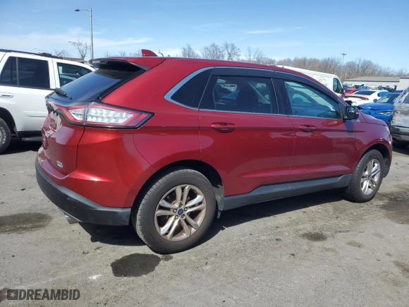 2015 Ford Edge SEL with VIN 2FMTK4J99FBB10818, listed as a Copart auction lot 43189845 with 79,234 mi miles and Salvage Title. Bid and sale history available at carsss.com. Image 3.