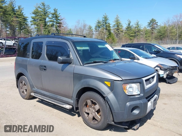 2005 Honda Element EX with VIN 5J6YH28655L011639, listed as a IAAI auction lot 42115791 with 273,251 mi miles and . Bid and sale history available at DreamBid. Image 1.