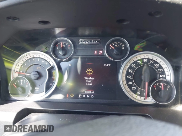 2016 Ram 1500 Lone Star with VIN 1C6RR6LT9GS148935, listed as a IAAI auction lot 41991041 with 86,306 mi miles. Bid and sale history available at carsss.com. Image 7.