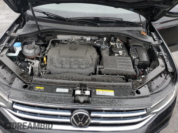 2023 Volkswagen Tiguan S with VIN 3VVFB7AX1PM119581, listed as a Copart auction lot 56563355 with 17,675 mi miles and Salvage title. Bid and sale history available at DreamBid. Image 11.