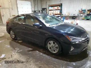 2020 Hyundai Elantra SEL with VIN 5NPD84LF4LH626644, listed as a Copart auction lot 44551085 with 70,268 mi miles and Salvage Title. Bid and sale history available at DreamBid. Image 4.