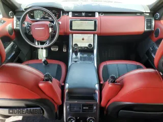 2020 Land Rover Range Rover Sport HST with VIN SALWS2RU0LA746848, listed as a Copart auction lot 49410175 with 33,255 mi miles and Salvage Title. Bid and sale history available at carsss.com. Image 8.