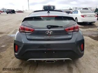 2020 Hyundai Veloster 2.0 with VIN KMHTG6AF3LU028964, listed as a Copart auction lot 42565633 with 40,855 mi miles. Bid and sale history available at carsss.com. Image 6.