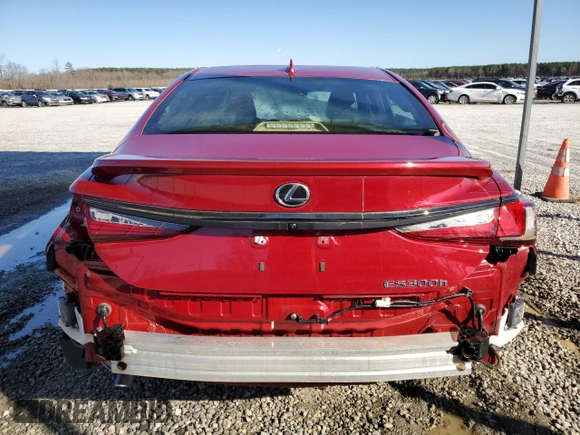 2024 Lexus ES 300h with VIN 58ABA1C19RU037316, listed as a Copart auction lot 45528675 with Not provided miles and Non repairable. Bid and sale history available at DreamBid. Image 6.