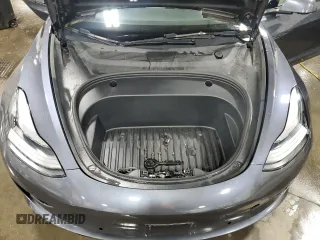 2022 Tesla Model 3 with VIN 5YJ3E1EA8NF287506, listed as a Copart auction lot 55674145 with 106,745 mi miles and Clean Title. Bid and sale history available at DreamBid. Image 11.