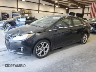 2013 Ford Focus Titanium with VIN 1FADP3J29DL193550, listed as a Copart auction lot 48848985 with 159,294 mi miles and Salvage Title. Bid and sale history available at carsss.com. Image 1.