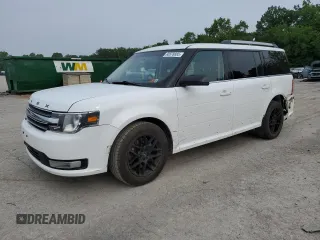 2014 Ford Flex SEL z VIN 2FMGK5C83EBD39537, wystawiony jako Copart lot #60878885 z przebiegiem 96 233 mil mil oraz Szkoda całkowita • Salvage title. Historia ofert i sprzedaży dostępna na DreamBid. Obrazek 1.