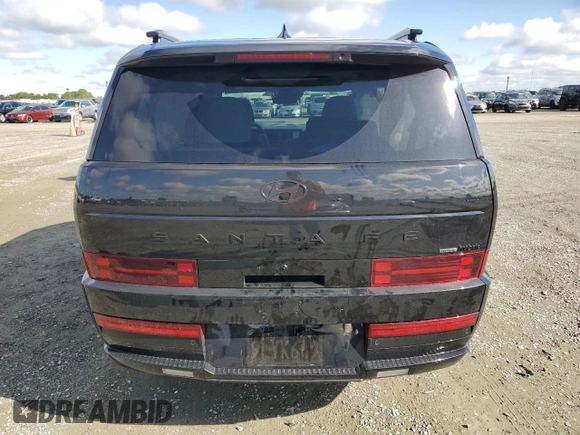 2024 Hyundai Santa Fe Calligraphy with VIN 5NMP5DG14RH001588, listed as a Copart auction lot 51533755 with 13,076 mi miles and Salvage title. Bid and sale history available at DreamBid. Image 6.