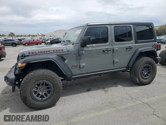 2023 Jeep Wrangler Rubicon with VIN 1C4JJXFG4PW523432, listed as a Copart auction lot 51642975 with 23,631 mi miles and Salvage title. Bid and sale history available at DreamBid. Image 1.