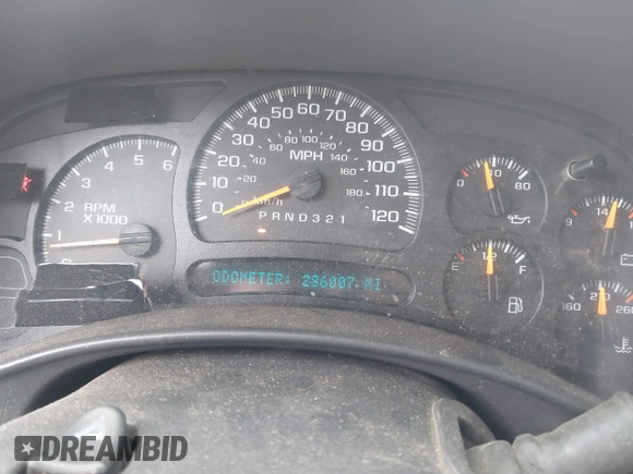 2006 Chevrolet Silverado 1500 LT1 with VIN 1GCEK19V36Z269098, listed as a IAAI auction lot 41949649 with 286,007 mi miles. Bid and sale history available at carsss.com. Image 7.