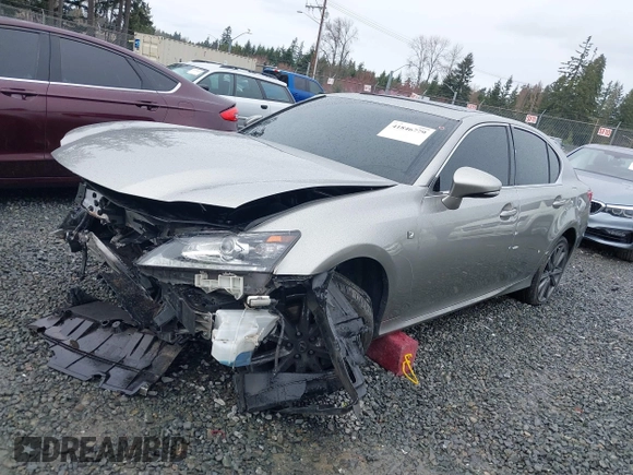 2015 Lexus GS 350 with VIN JTHCE1BL7FA005550, listed as a IAAI auction lot 41846779 with 91,087 mi miles. Bid and sale history available at carsss.com. Image 18.