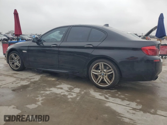 2012 BMW 5 Series 550i with VIN WBAFR9C58CDX78939, listed as a Copart auction lot 44318425 with 136,769 mi miles and Clean Title. Bid and sale history available at carsss.com. Image 2.