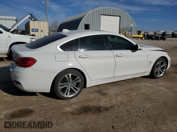 2018 BMW 4 Series 430i xDrive with VIN WBA4J3C57JBG96451, listed as a Copart auction lot 86612554 with 70,537 mi miles and Salvage Title. Bid and sale history available at carsss.com. Image 3.