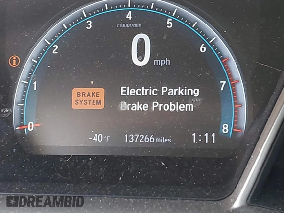 2018 Honda Civic EX-L with VIN JHMFC1F72JX043788, listed as a IAAI auction lot 41853131 with 137,266 mi miles and . Bid and sale history available at DreamBid. Image 15.