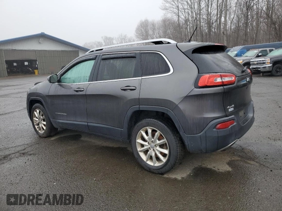 2015 Jeep Cherokee Limited with VIN 1C4PJMDS4FW662698, listed as a Copart auction lot 49521825 with 161,998 mi miles and Salvage Title. Bid and sale history available at DreamBid. Image 2.