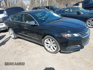 2018 Chevrolet Impala Premier with VIN 2G1125S38J9150277, listed as a IAAI auction lot 41835040 with 84,309 mi miles and . Bid and sale history available at DreamBid. Image 1.