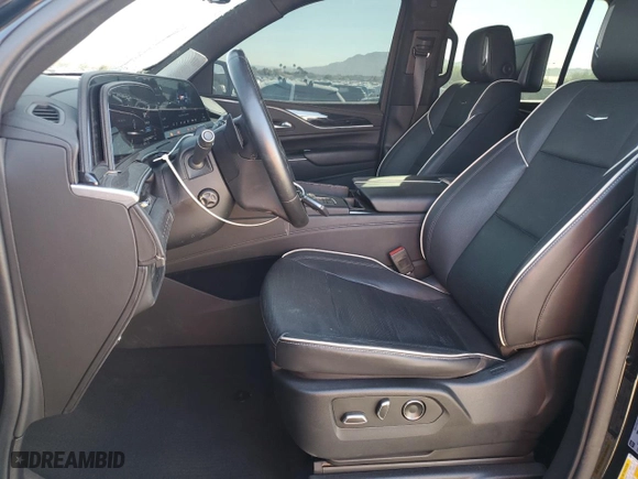 2021 Cadillac Escalade Sport with VIN 1GYS4FKL3MR480604, listed as a Copart auction lot 72822954 with 26,262 mi miles and Salvage Title. Bid and sale history available at carsss.com. Image 7.