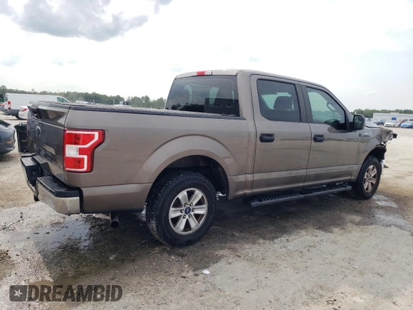 2018 Ford F-150 XL with VIN 1FTEW1CB3JFB73176, listed as a Copart auction lot 58741785 with 153,162 mi miles and Salvage title. Bid and sale history available at DreamBid. Image 3.