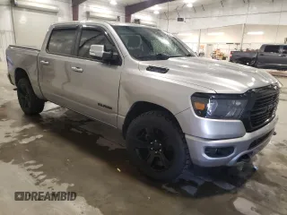 2020 Ram 1500 Big Horn with VIN 1C6SRFFTXLN159366, listed as a Copart auction lot 50233955 with 67,251 mi miles and Salvage Title. Bid and sale history available at carsss.com. Image 4.