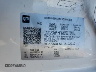 2023 GMC Acadia Denali z VIN 1GKKNXLS1PZ102210, wystawiony jako Copart lot #52904925 z przebiegiem 18 667 mil mil oraz Szkoda całkowita • Salvage title. Historia ofert i sprzedaży dostępna na DreamBid. Obrazek 14.