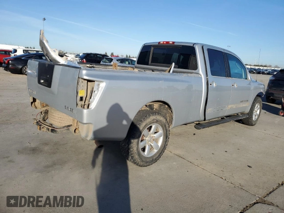 2008 Nissan Titan XE с VIN 1N6AA07F28N312585, выставлен на аукционе Copart как лот 44500475 с пробегом 260 239 миль миль и Списание • Salvage title. История ставок и продаж доступна на DreamBid. Изображение 3.
