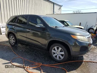 2011 Kia Sorento LX with VIN 5XYKT3A10BG106020, listed as a Copart auction lot 46151355 with 244,140 mi miles and Salvage Title. Bid and sale history available at DreamBid. Image 4.