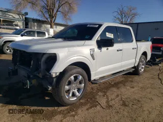 2021 Ford F-150 XL with VIN 1FTEW1CP5MKD55565, listed as a Copart auction lot 46703085 with 109,734 mi miles and Salvage Title. Bid and sale history available at carsss.com. Image 1.