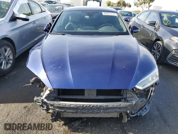2019 Audi A5 Sportback Premium Plus with VIN WAUENCF57KA039951, listed as a Copart auction lot 80901513 with 43,242 mi miles. Bid and sale history available at carsss.com. Image 5.