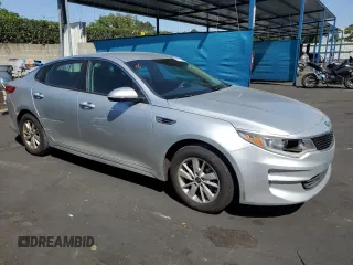 2017 Kia Optima LX with VIN 5XXGT4L38HG148801, listed as a Copart auction lot 59419655 with 57,092 mi miles and Salvage title. Bid and sale history available at DreamBid. Image 4.