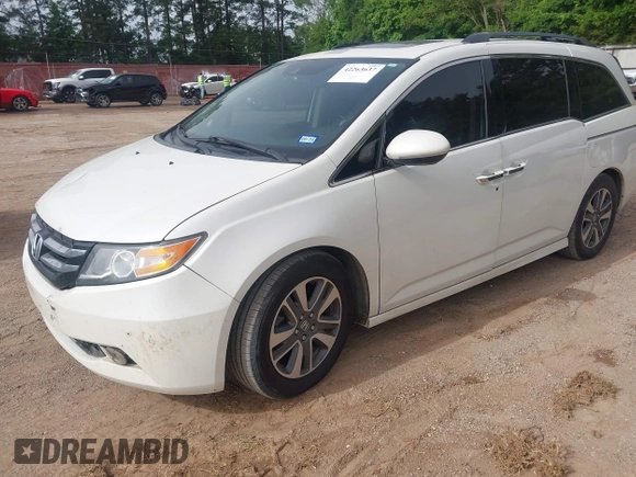2015 Honda Odyssey Touring Elite with VIN 5FNRL5H96FB045968, listed as a IAAI auction lot 42263637 with 207,637 mi miles and . Bid and sale history available at DreamBid. Image 17.