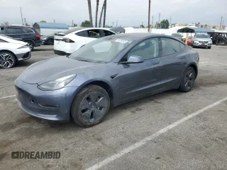 2023 Tesla Model 3 with VIN 5YJ3E1EA5PF542678, listed as a Copart auction lot 54438255 with 11,645 mi miles and Salvage Title. Bid and sale history available at carsss.com. Image 1.