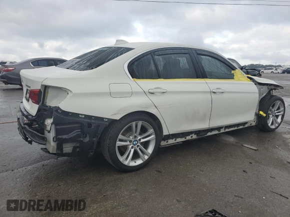 2018 BMW 3 Series 328d with VIN WBA8E5C52JA506771, listed as a Copart auction lot 80086094 with 59,367 mi miles and Clean title. Bid and sale history available at DreamBid. Image 3.