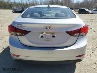2016 Hyundai Elantra GL with VIN 5NPDH4AE0GH794944, listed as a Copart auction lot 50978145 with 130,901 mi miles and Clean Title. Bid and sale history available at carsss.com. Image 6.