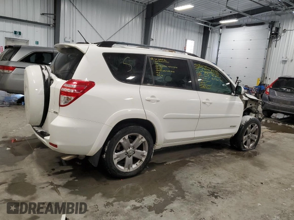 2012 Toyota RAV4 Sport with VIN 2T3RK4DV7CW071291, listed as a Copart auction lot 42103945 with 220,522 mi miles and Salvage Title. Bid and sale history available at carsss.com. Image 3.