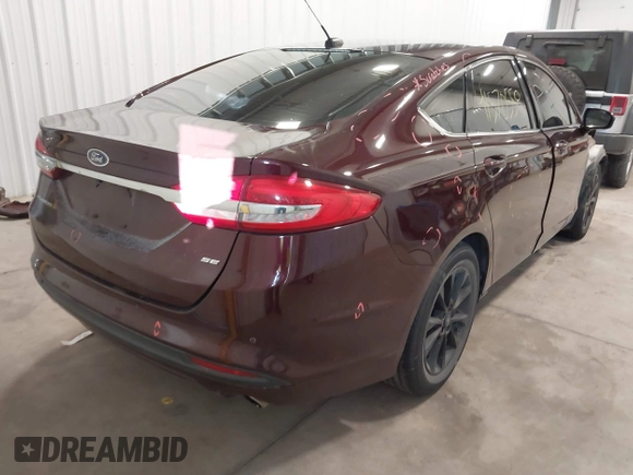 2017 Ford Fusion SE with VIN 3FA6P0H72HR282909, listed as a IAAI auction lot 41570558 with 122,444 mi miles. Bid and sale history available at carsss.com. Image 17.