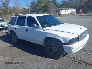 2002 Dodge Durango z VIN 1B4HR48N82F205384, wystawiony jako IAAI lot #41451456 z przebiegiem 235 142 mil mil oraz . Historia ofert i sprzedaży dostępna na DreamBid. Obrazek 1.