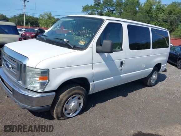 2012 Ford Econoline Passenger XL with VIN 1FBNE3BL1CDA45143, listed as a IAAI auction lot 40248086 with 83,034 mi miles. Bid and sale history available at carsss.com. Image 16.