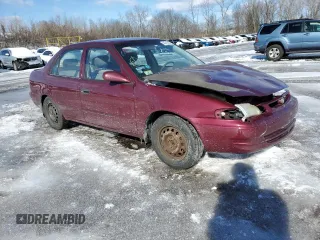 1998 Toyota Corolla VE with VIN 2T1BR12E0WC070111, listed as a Copart auction lot 44749005 with Not provided miles and Salvage title. Bid and sale history available at DreamBid. Image 4.