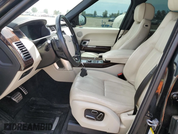 2014 Land Rover Range Rover Supercharged with VIN SALGS2TF3EA175762, listed as a Copart auction lot 46583085 with 97,321 mi miles and Clean title. Bid and sale history available at DreamBid. Image 7.